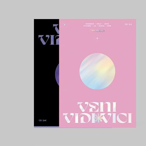 Tri.Be - Veni Vidi Vici [ver. אקראי] אלבום אקראי אחד+פוסטר מקופל+Bolsvos K -Pop Webzine, מדבקות דקורטיביות,